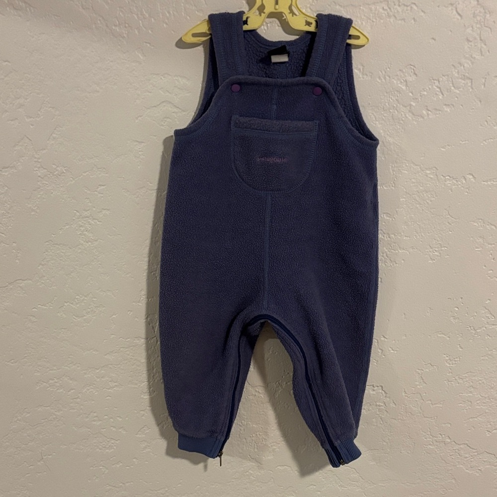 Patagonia Fleece Baby Overallls (12 Months)